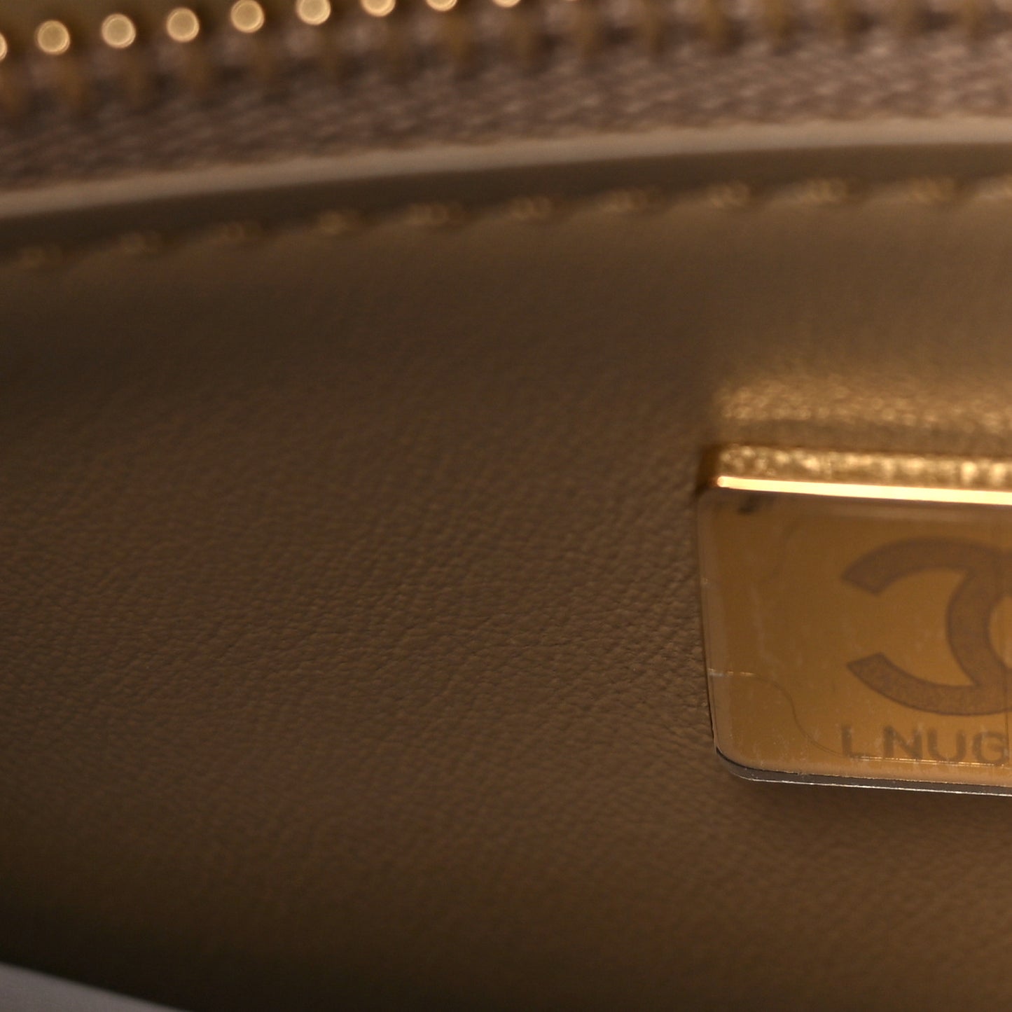Suede Calfskin Small Souplissimo Maxi Flap Dark Beige