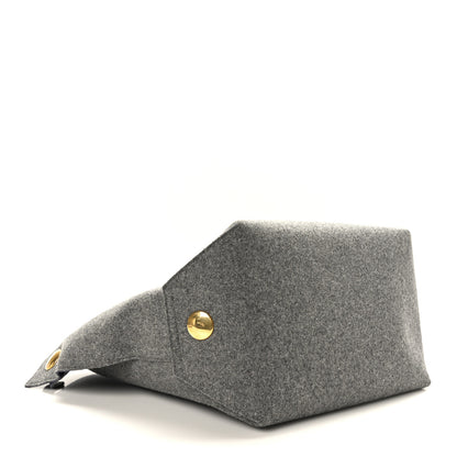 Celine Wool Felt Orb Bag Grey 4 of 8