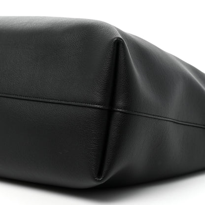 Saint Laurent Calfskin Large Shopping Tote Black 9 of 11