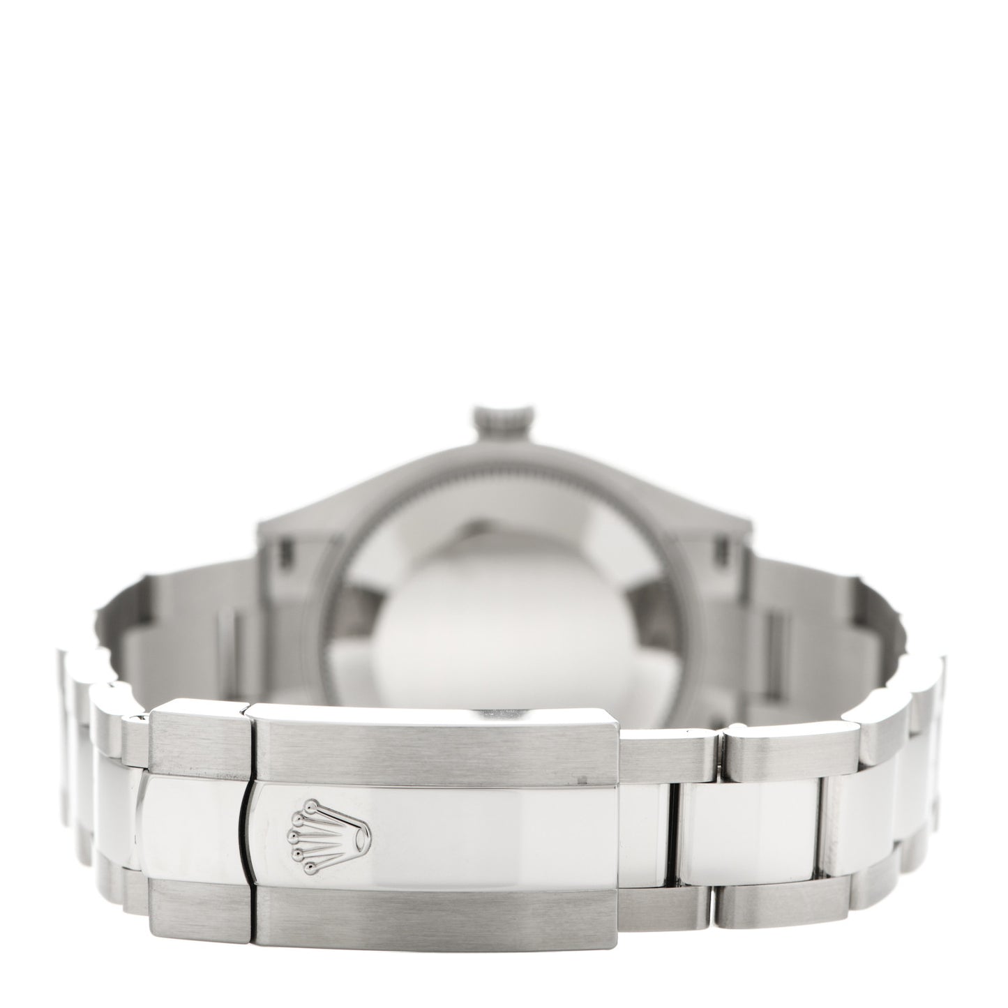 Stainless Steel 18K White Gold 31mm Oyster Perpetual Datejust Watch Dark Grey 278274