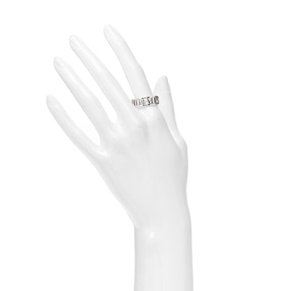 Tiffany Sterling Silver Wide Atlas Open Ring 58 8.25 2 of 4