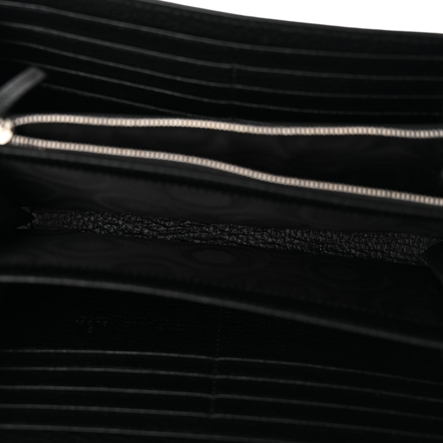 Calfskin Mini Dionysus Chain Wallet Black