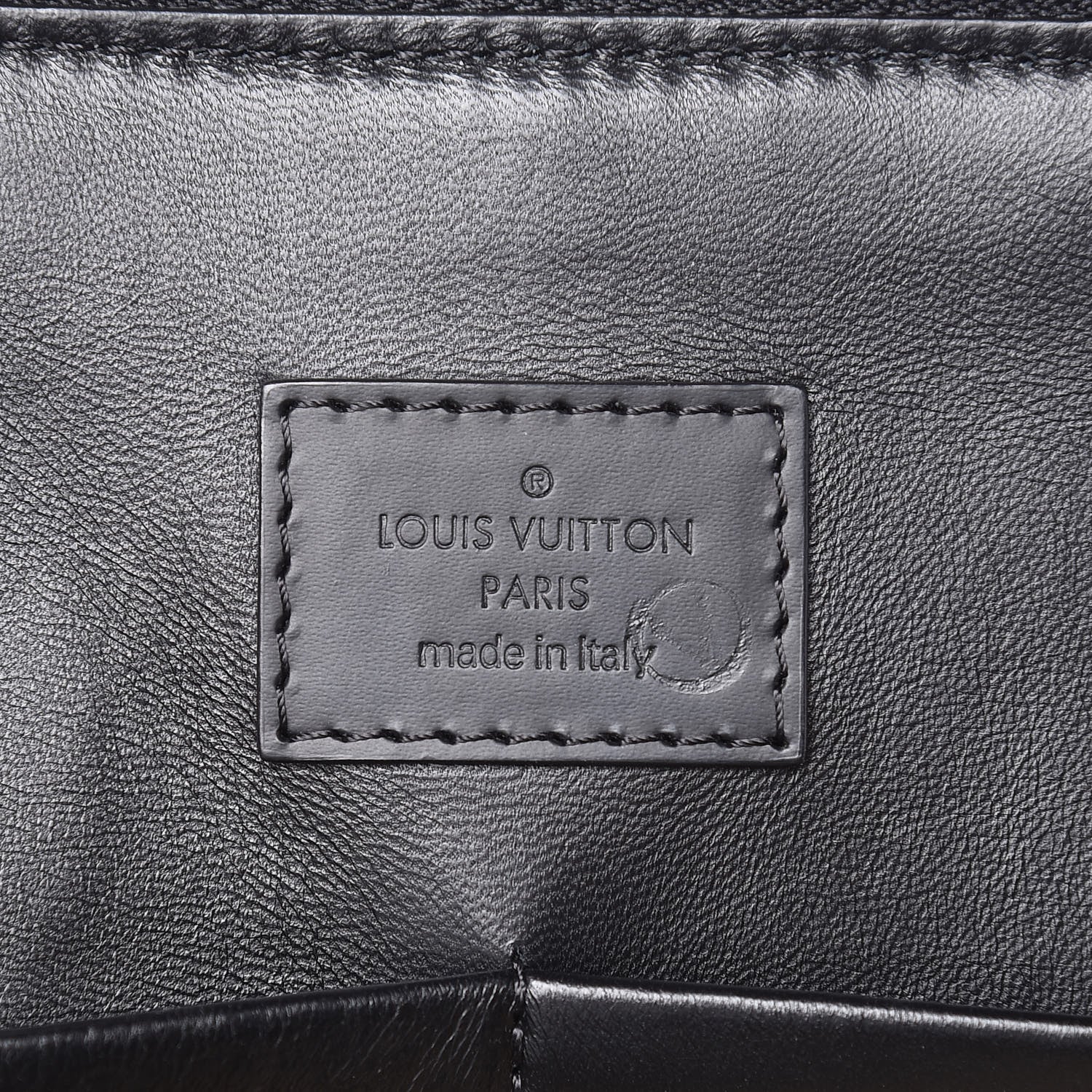 Louis Vuitton Lambskin Malletage Alma PM Bleuet 7 of 12