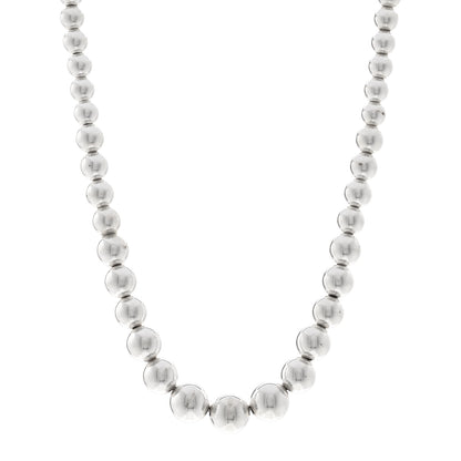 Tiffany Sterling Silver HardWear Graduated Ball Necklace 1 of 4