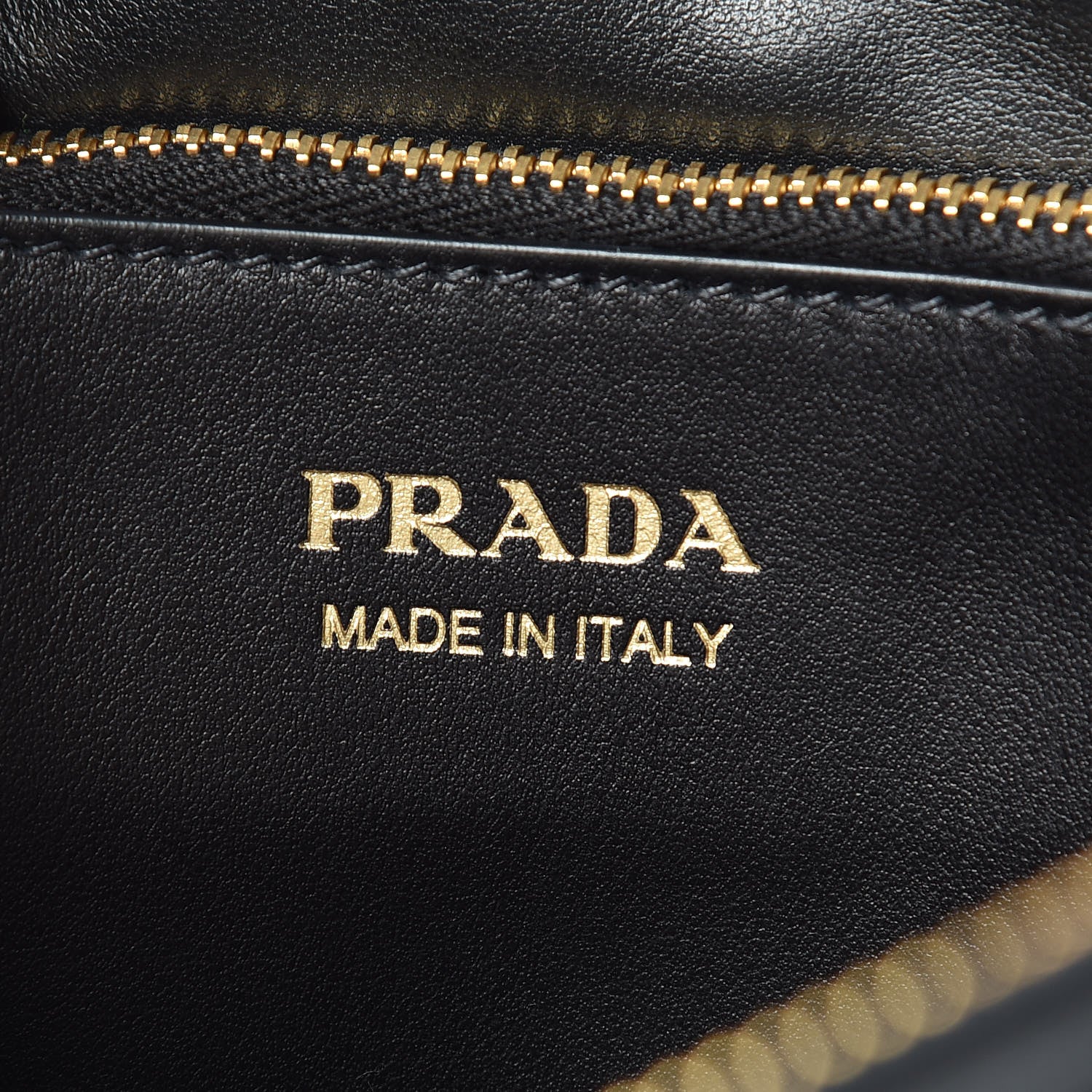 Prada Saffiano Whipstitch Medium Paradigme Bag Black 8 of 8
