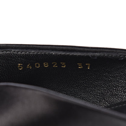 Balenciaga Satin Pointed Toe Knife 40mm Mules 37 Black 7 of 13