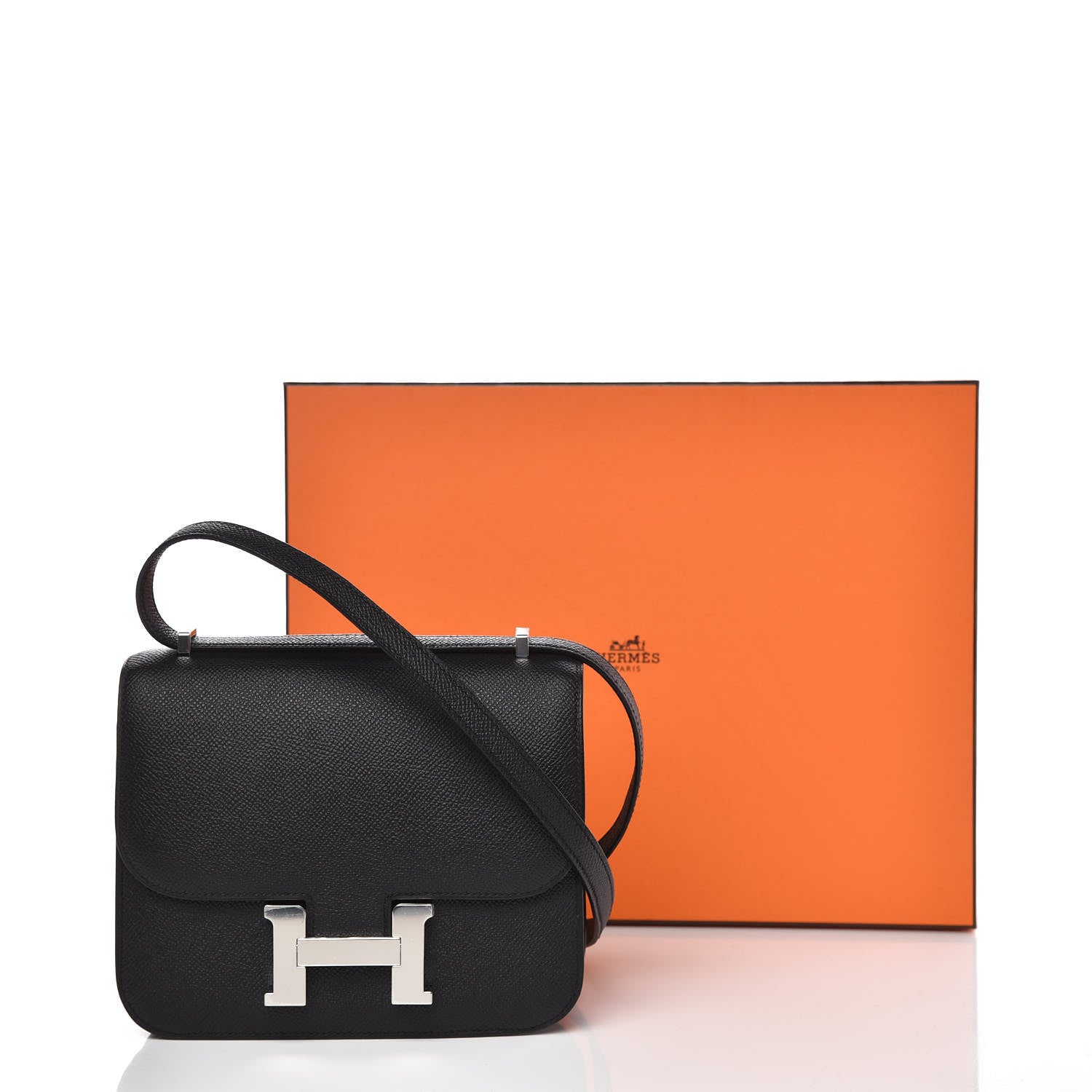 Hermes Epsom Constance 18 Black 19 of 19