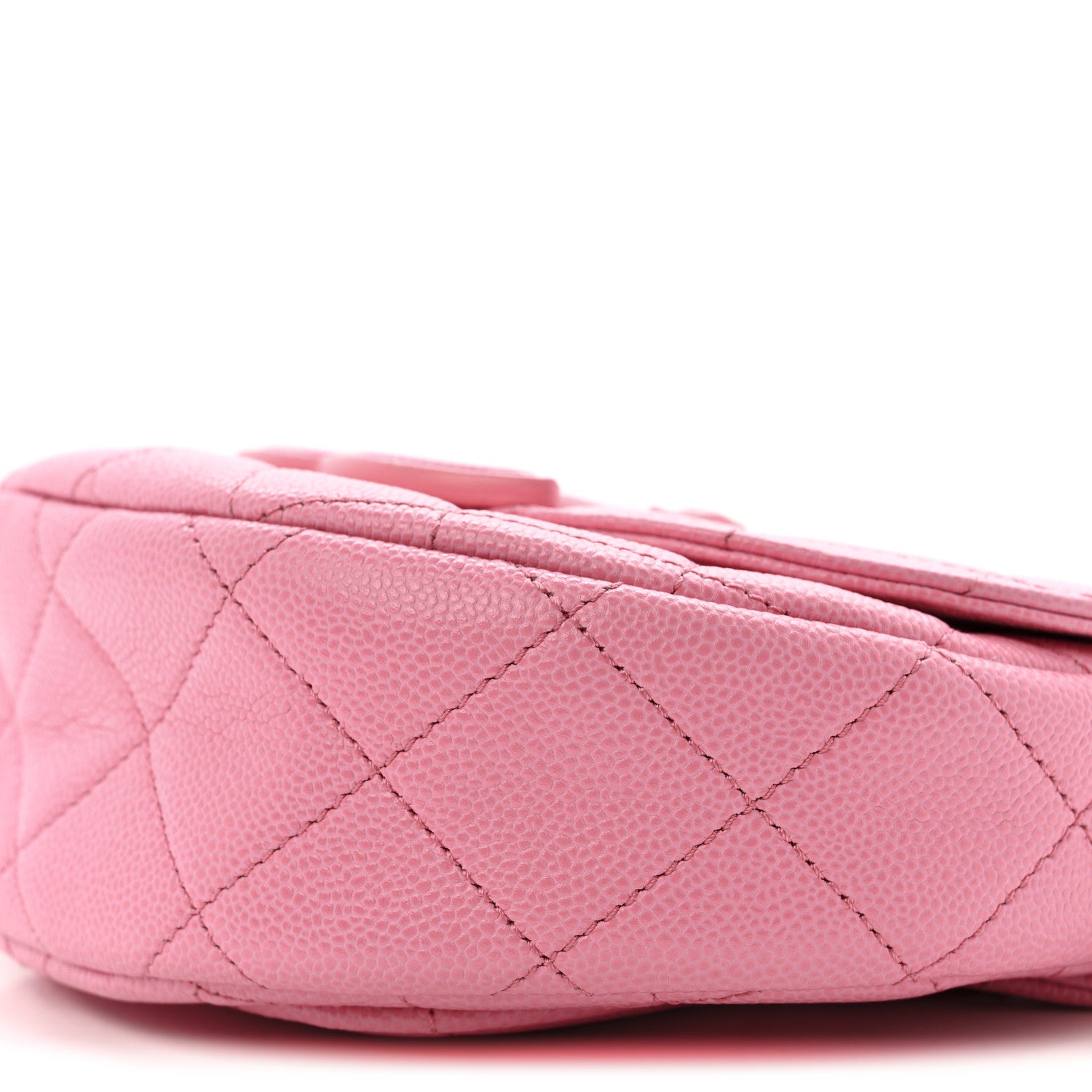 Chanel Caviar Quilted Mini Messenger Flap Light Pink 10 of 13
