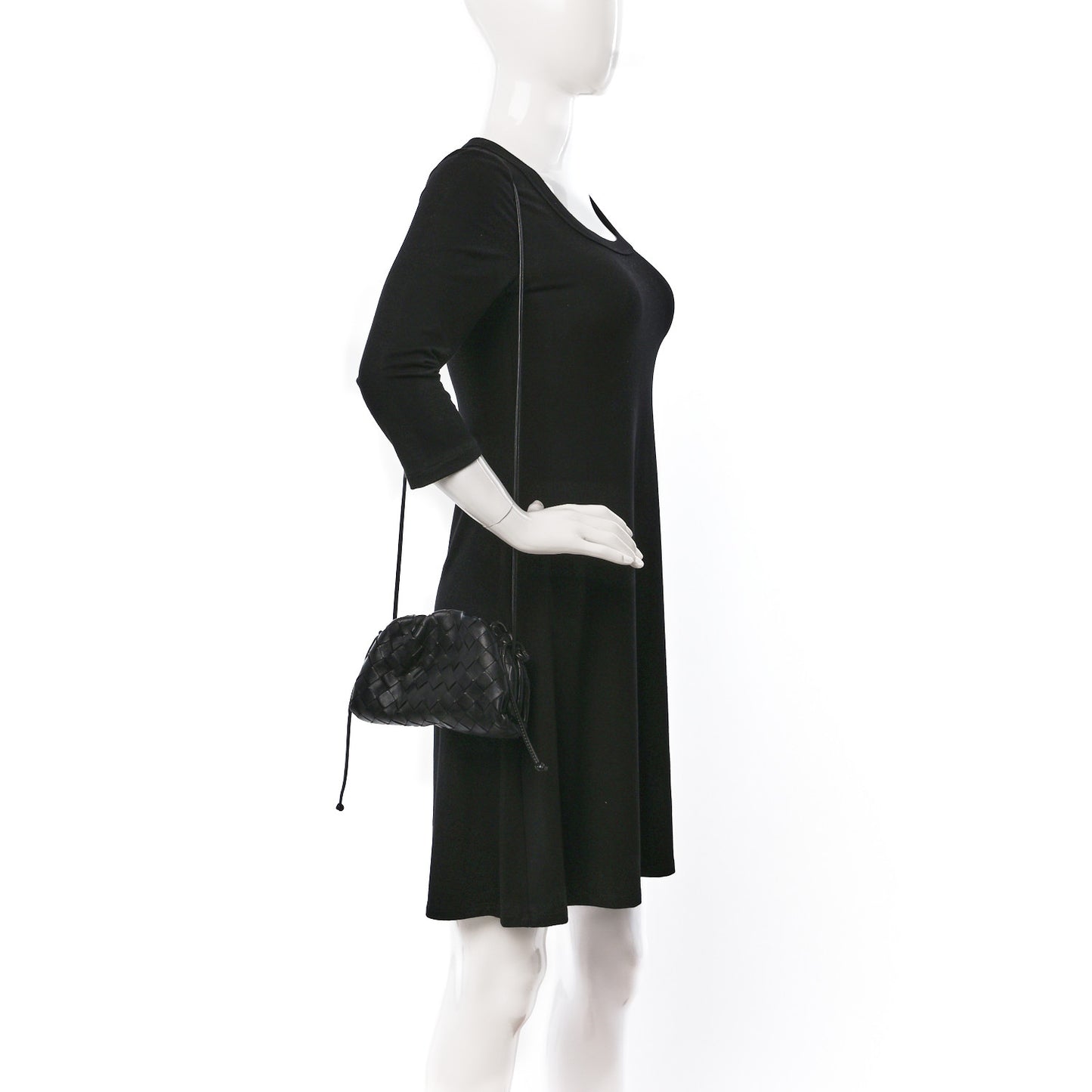 Nappa Intrecciato The Mini Pouch Black