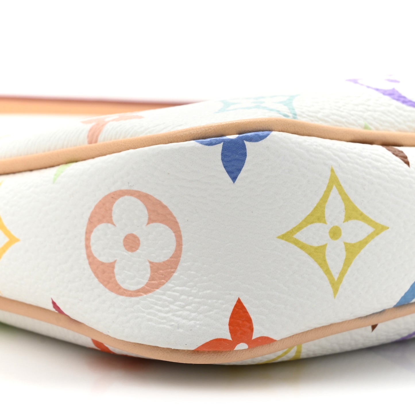 LV X TM Monogram Multicolor Pochette Accessories White