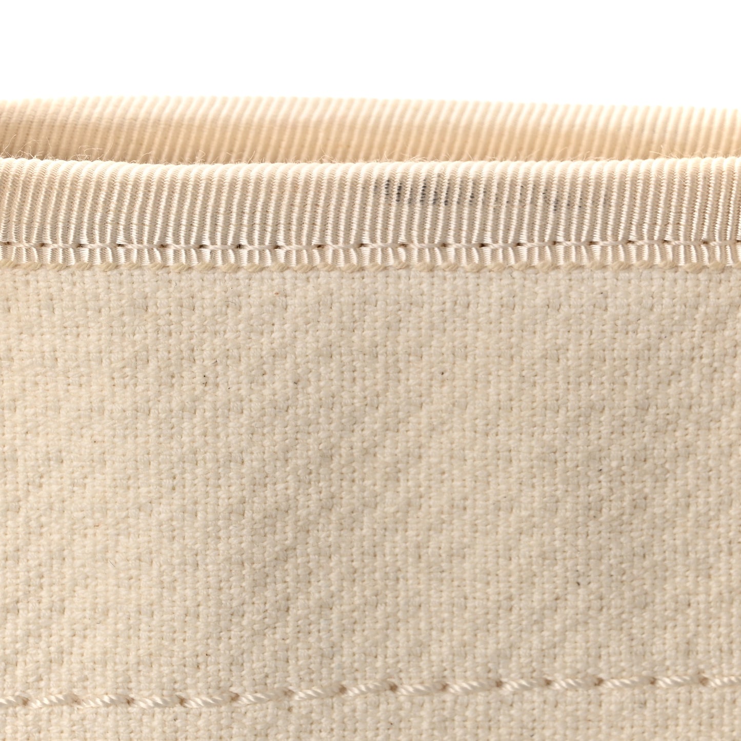 Mixed Fibers Small Deauville Tote White