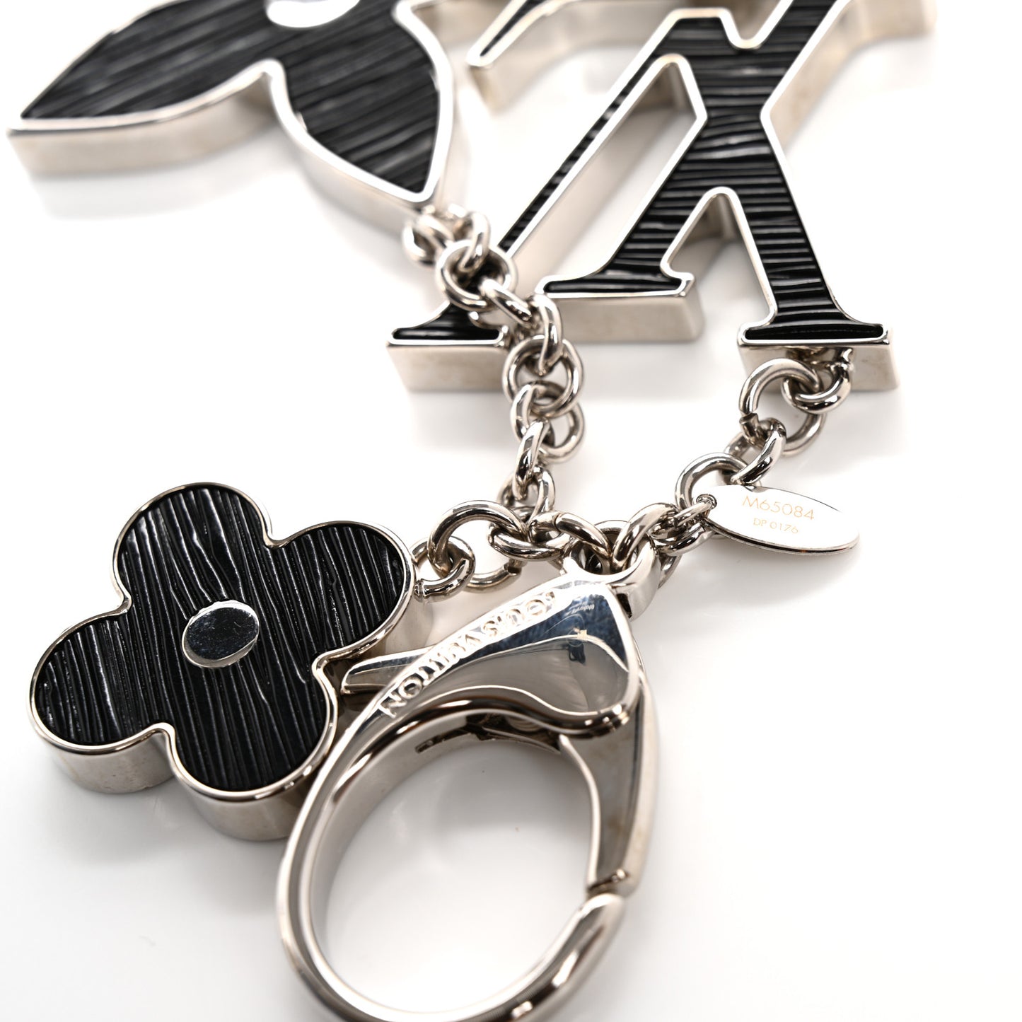 Electric Epi Fleur d'Epi Bag Charm Black