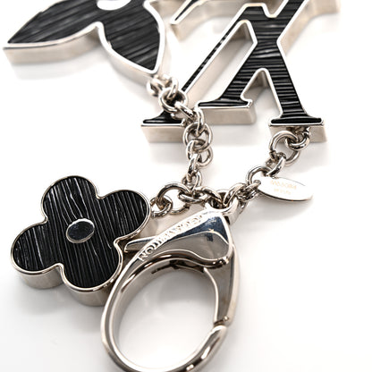 Louis Vuitton Electric Epi Fleur d'Epi Bag Charm Black 4 of 5