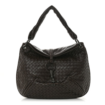 Bottega Veneta VENETA Nappa Intrecciato Hobo Ebano 1 of 13