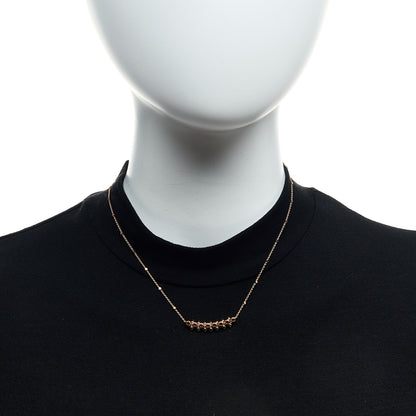 Cartier 18K Pink Gold Garnet Clash de Cartier Necklace 2 of 5