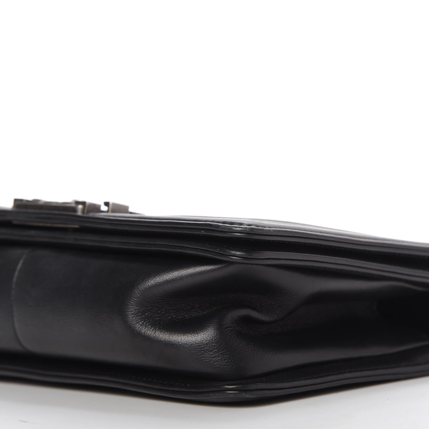 Chanel Calfskin Quilted Medium Boy Flap Black 7 of 10