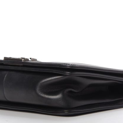 Chanel Calfskin Quilted Medium Boy Flap Black 7 of 10