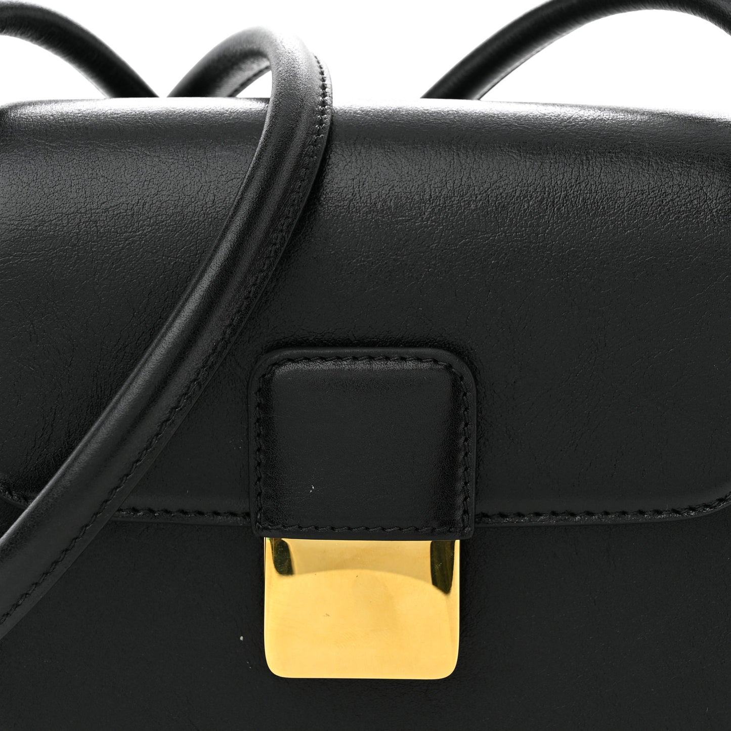Calfskin Mini Desiree Crossbody Bag Black