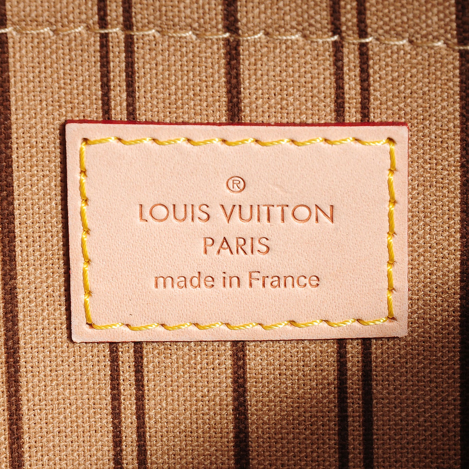Louis Vuitton Monogram Neverfull MM GM Pochette 6 of 7