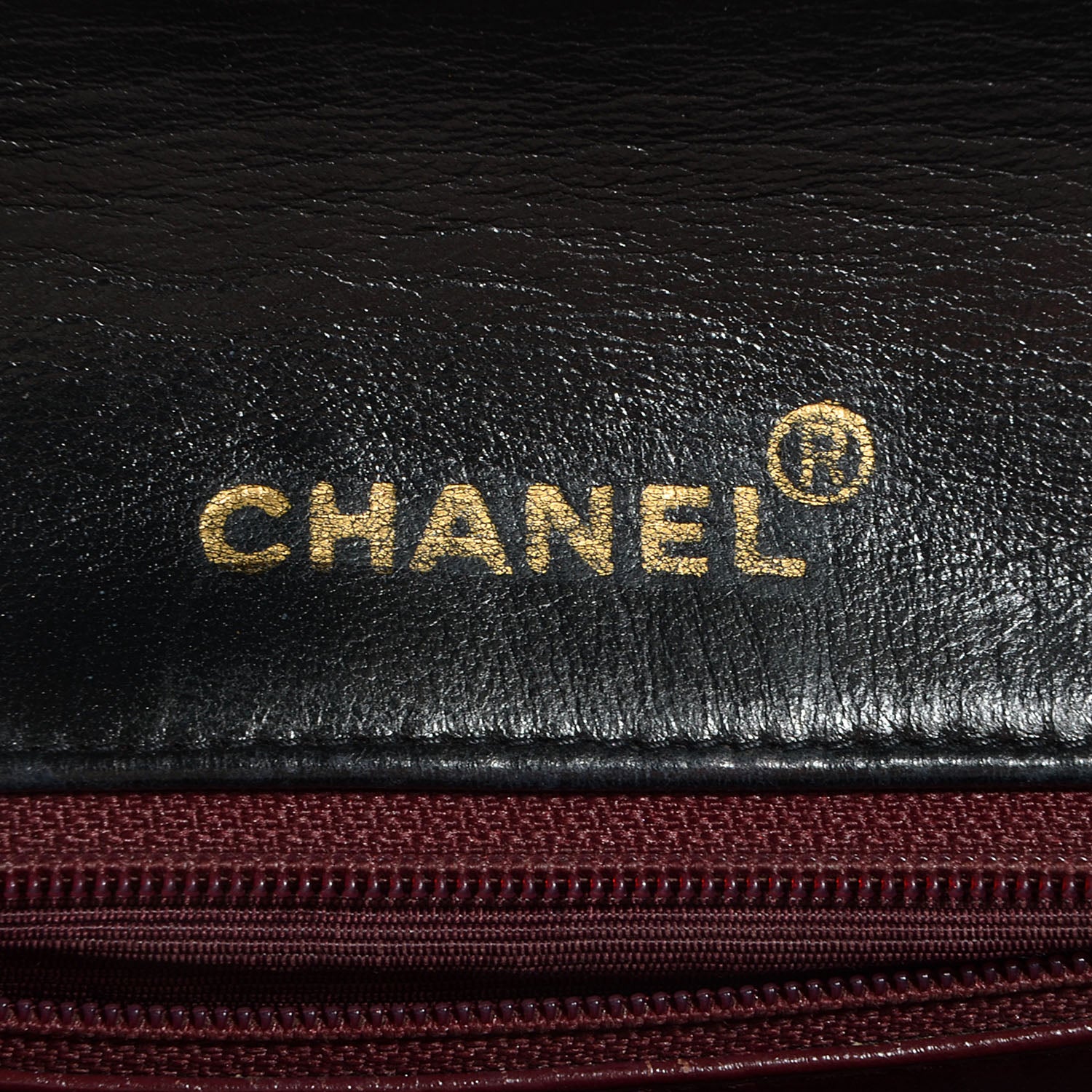 Chanel Lambskin Quilted Mini Square Flap Black 6 of 9