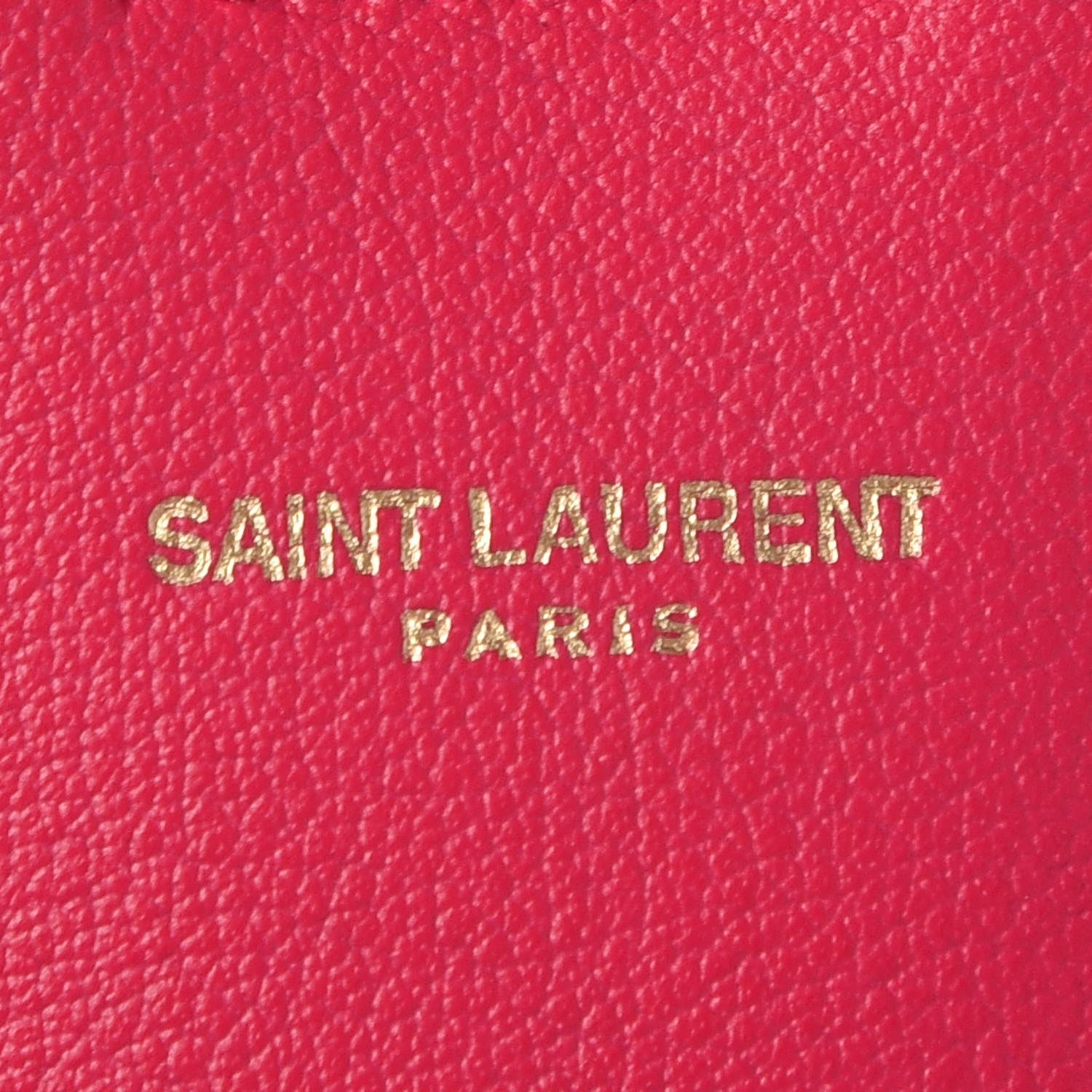 Saint Laurent Calfskin Large Shopping Tote Fuchsia 5 of 11