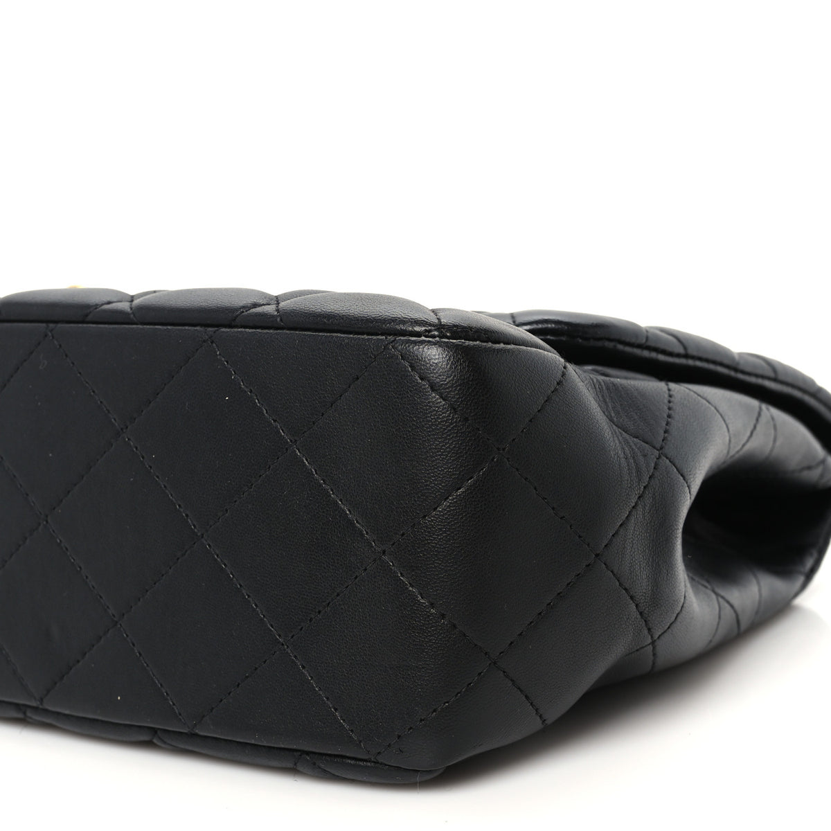 Chanel Lambskin Quilted Jumbo Single Flap Black 10 of 10