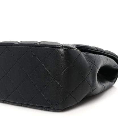 Chanel Lambskin Quilted Jumbo Single Flap Black 10 of 10