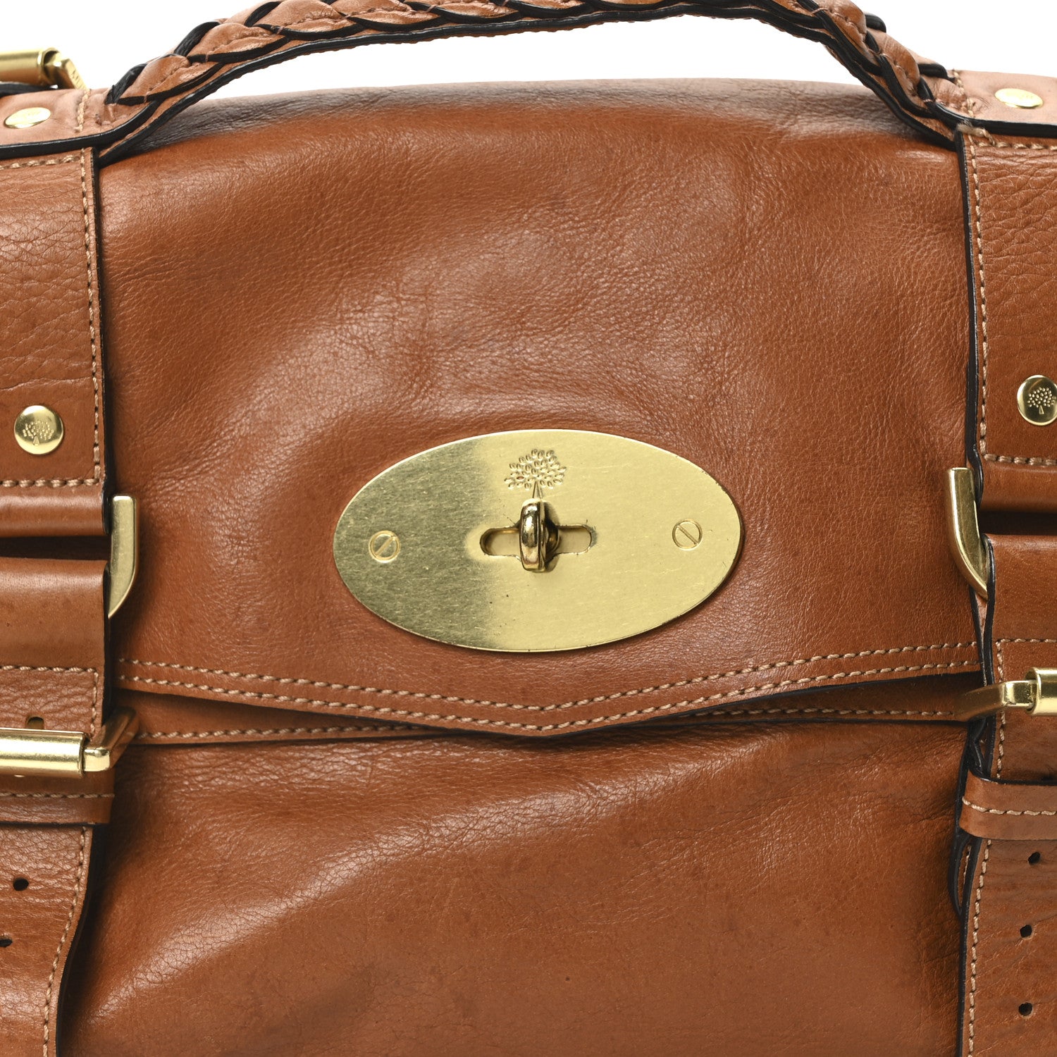 Mulberry Soft Buffalo Medium Alexa Oak 8 of 10