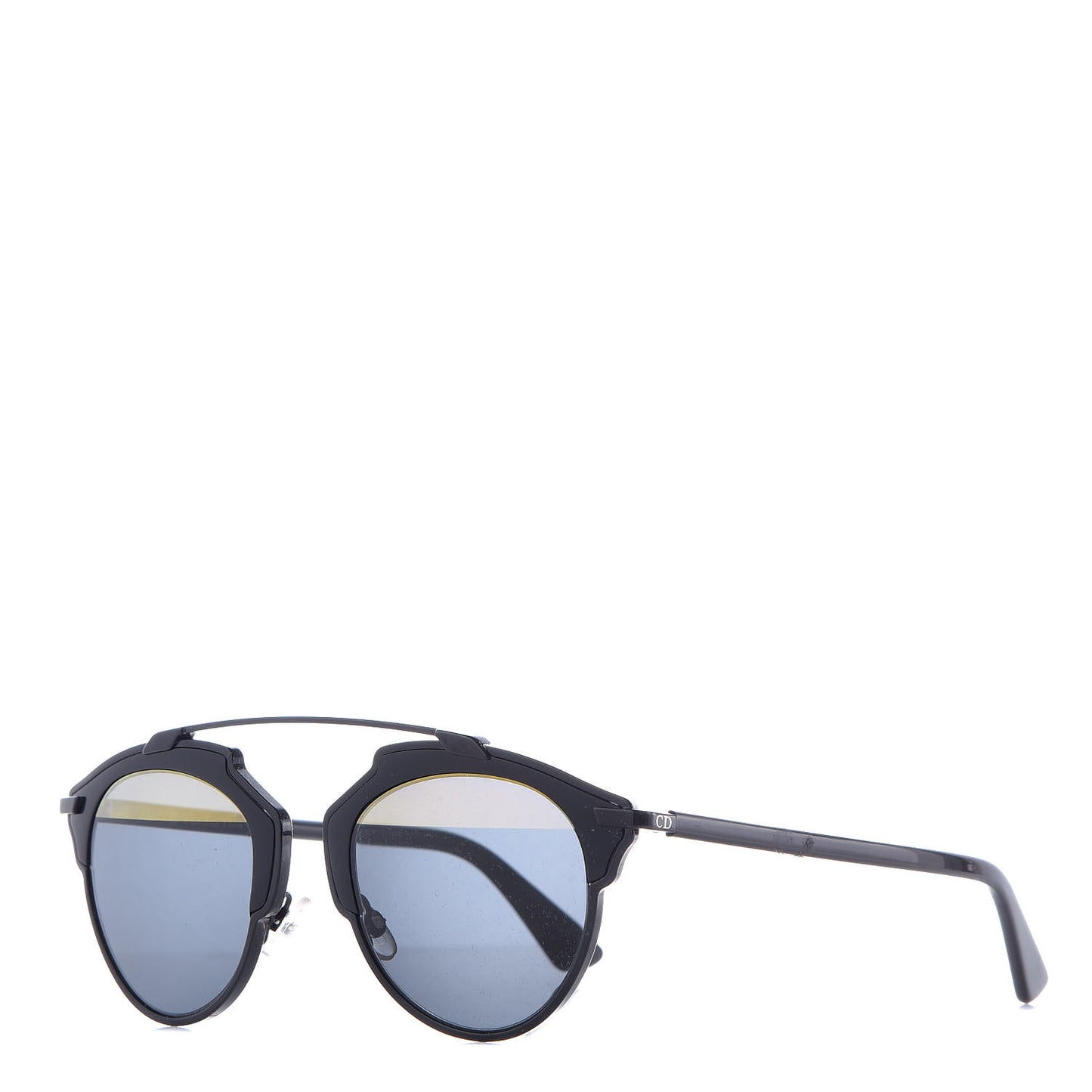 Mirrored So Real Sunglasses Black