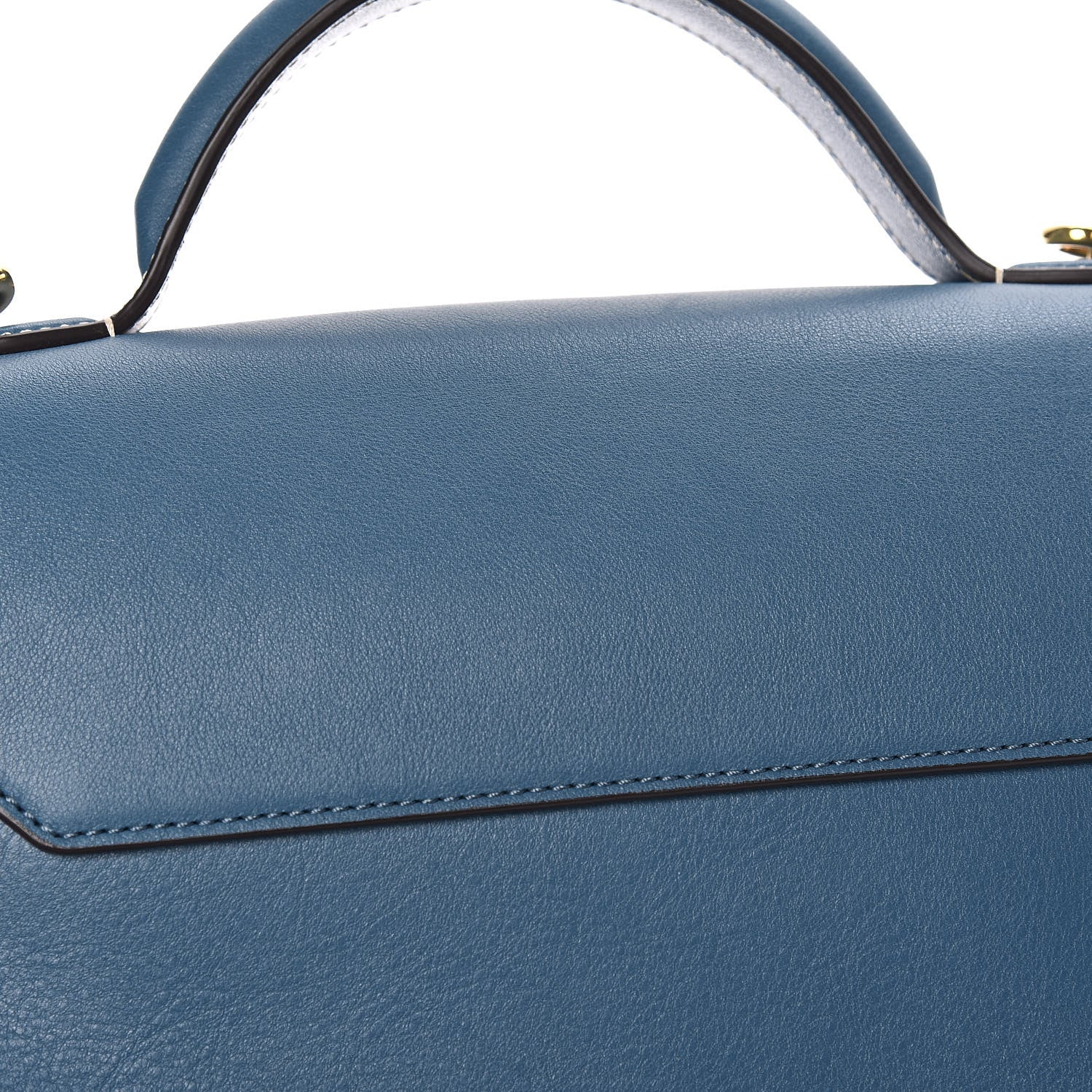 Mulberry Silky Calfskin Small Seaton Nightfall 8 of 13