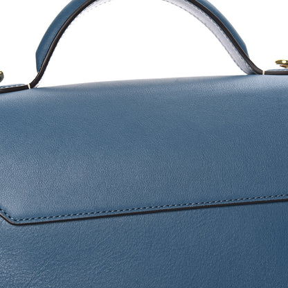 Mulberry Silky Calfskin Small Seaton Nightfall 8 of 13