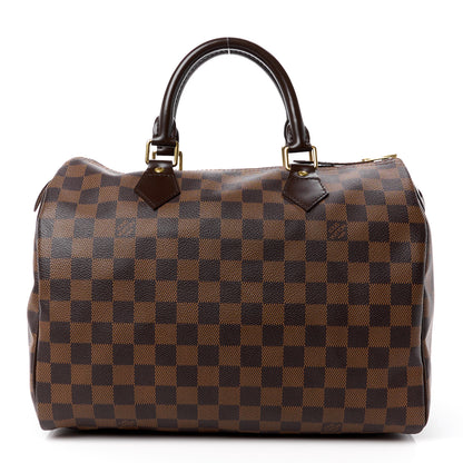 Louis Vuitton Damier Ebene Speedy 30 1 of 14