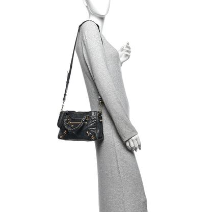 Balenciaga Agneau Giant 12 Gold Hardware Mini City Anthracite Anthracite 2 of 14