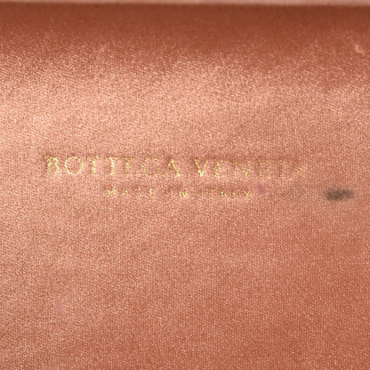 Bottega Veneta Satin Intrecciato Impero Knot Clutch Dahlia 6 of 12