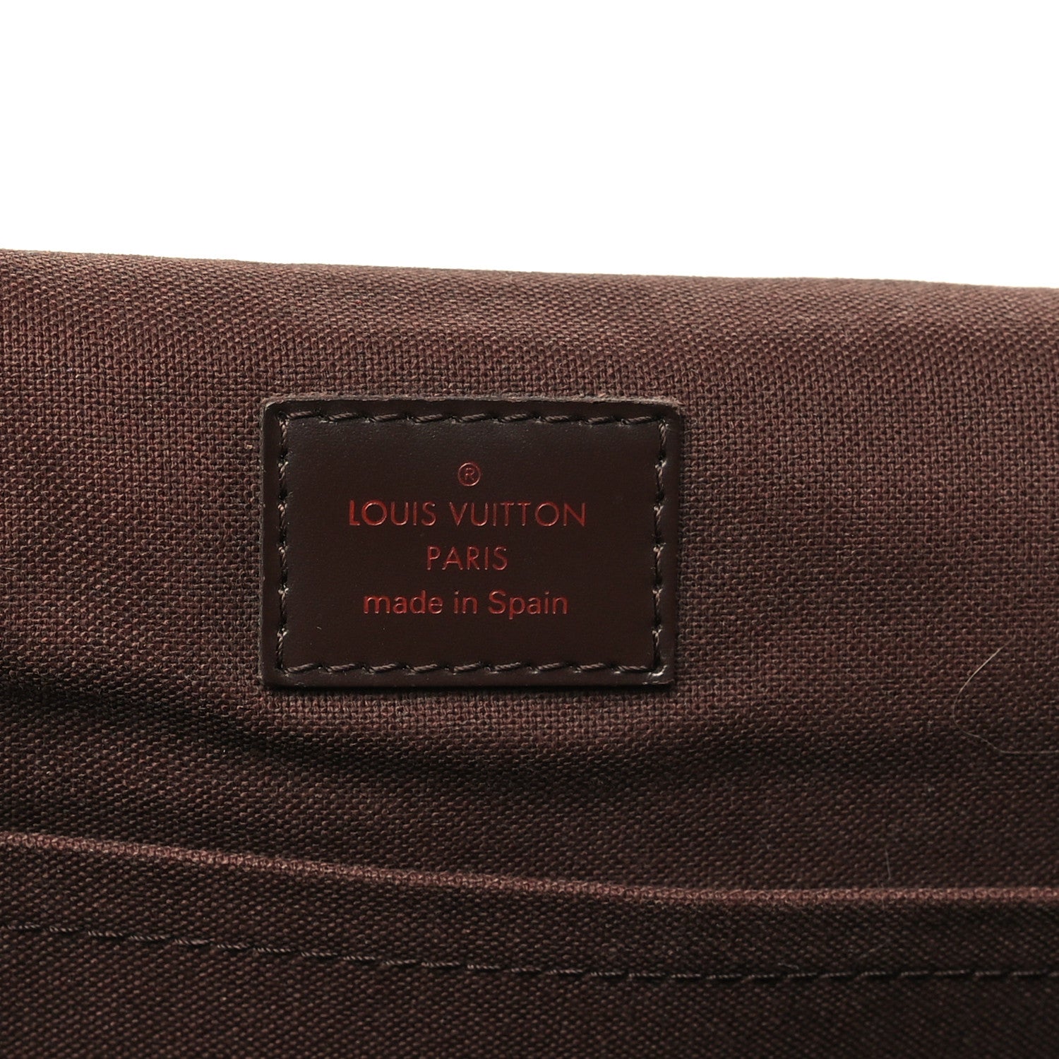 Louis Vuitton Damier Ebene Brooklyn GM 6 of 9