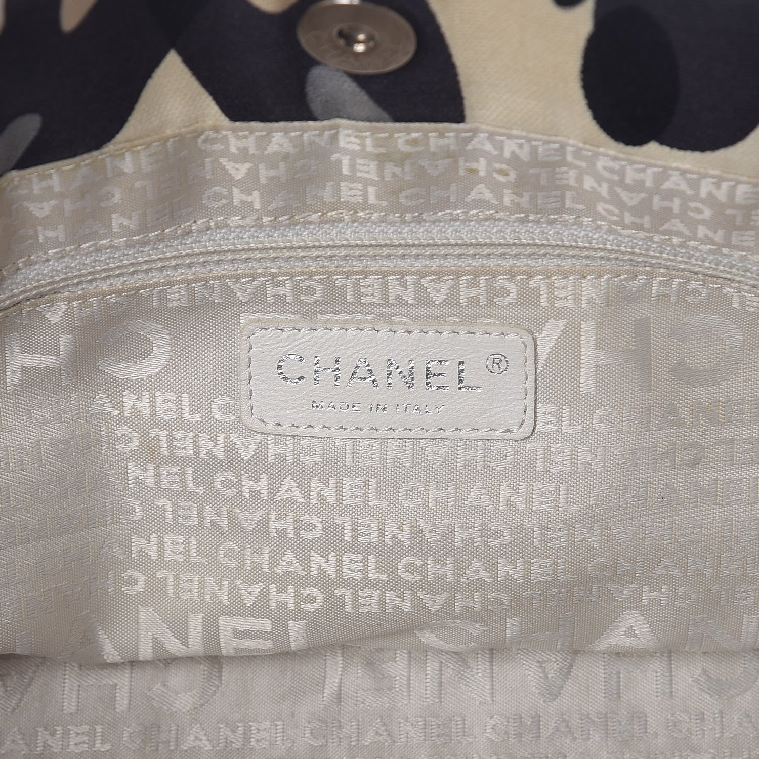 Chanel Canvas Drawstring Shoulder Bag 6 of 14