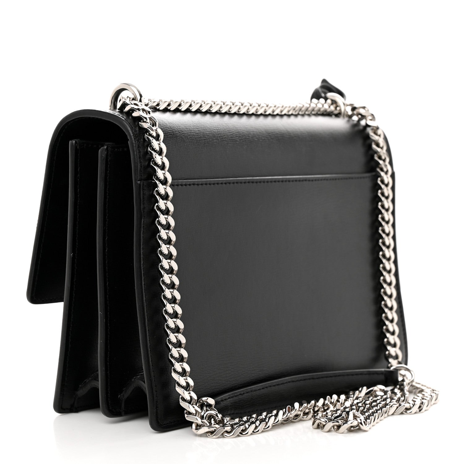 Saint Laurent Calfskin Medium Monogram Sunset Black 3 of 13