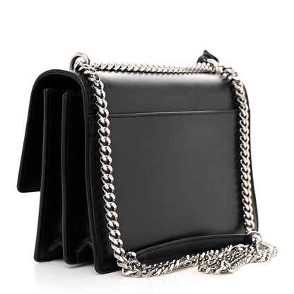 Saint Laurent Calfskin Medium Monogram Sunset Black 3 of 13