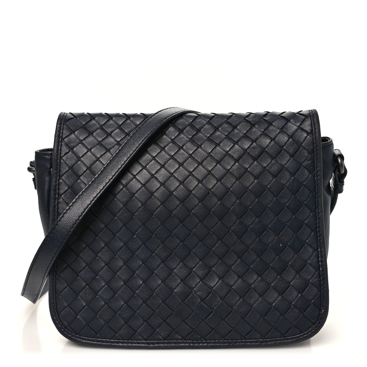 Bottega Veneta Nappa Intrecciato Messenger Bag Ardoise 1 of 10
