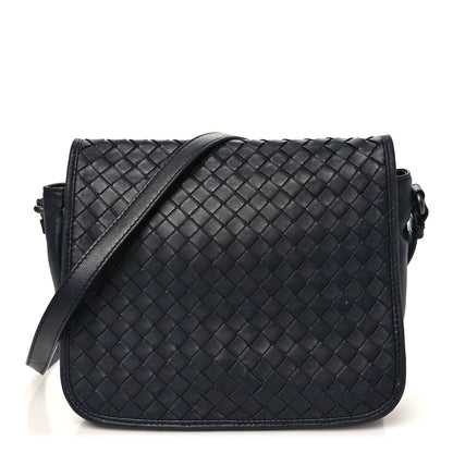 Bottega Veneta Nappa Intrecciato Messenger Bag Ardoise 1 of 10
