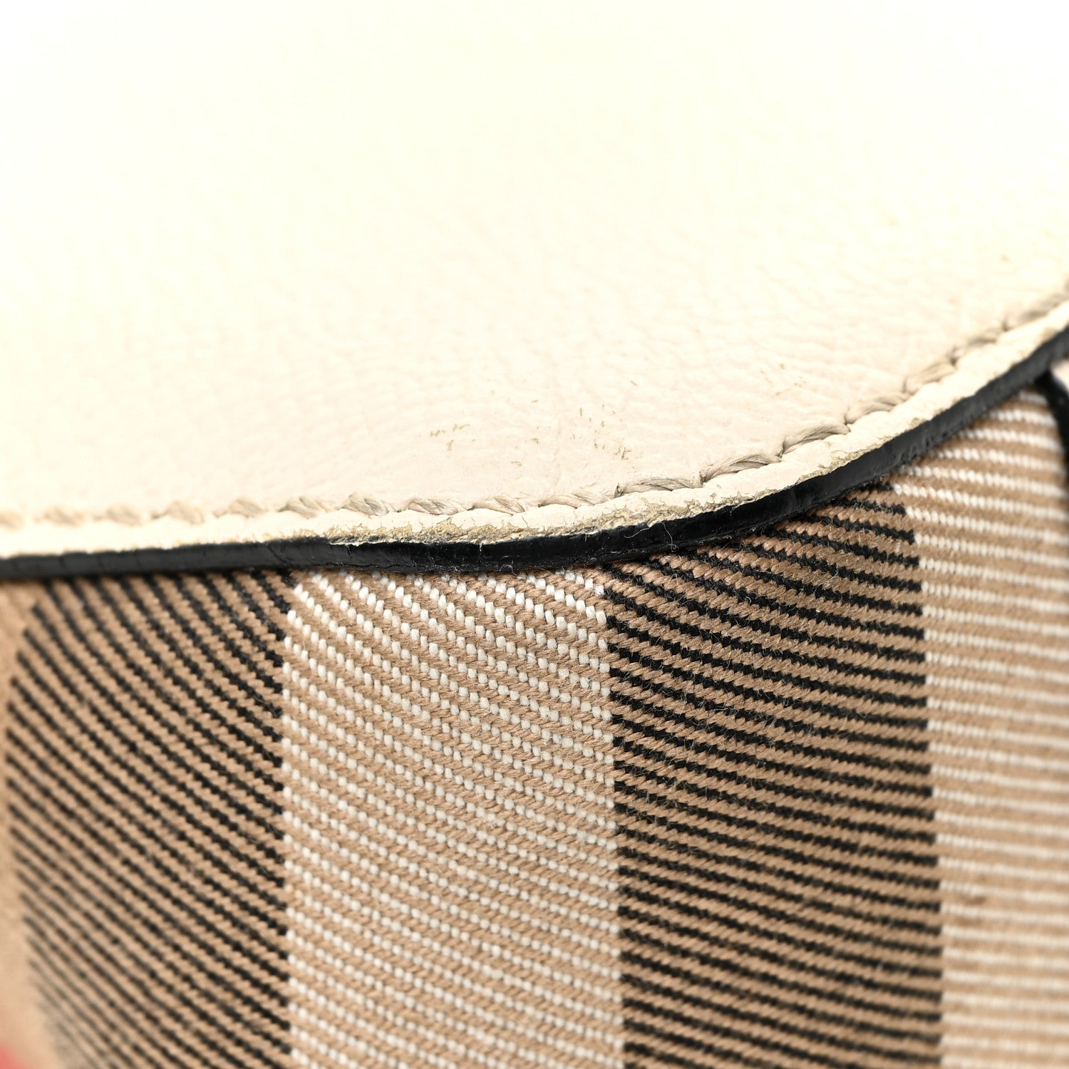 Burberry Soft Grain Calfskin House Check Small Helmsley Crossbody Limestone 13 of 22