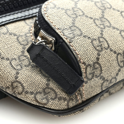 Gucci GG Supreme Monogram Belt Bag Black 9 of 10