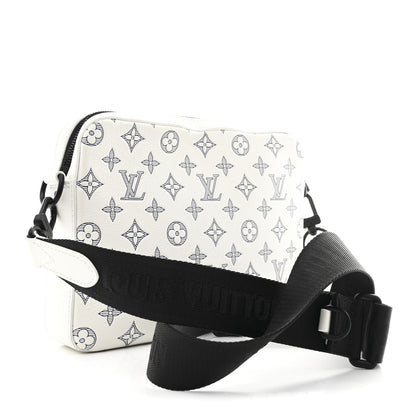 Louis Vuitton Monogram Shadow G65 Trio Messenger White 4 of 13