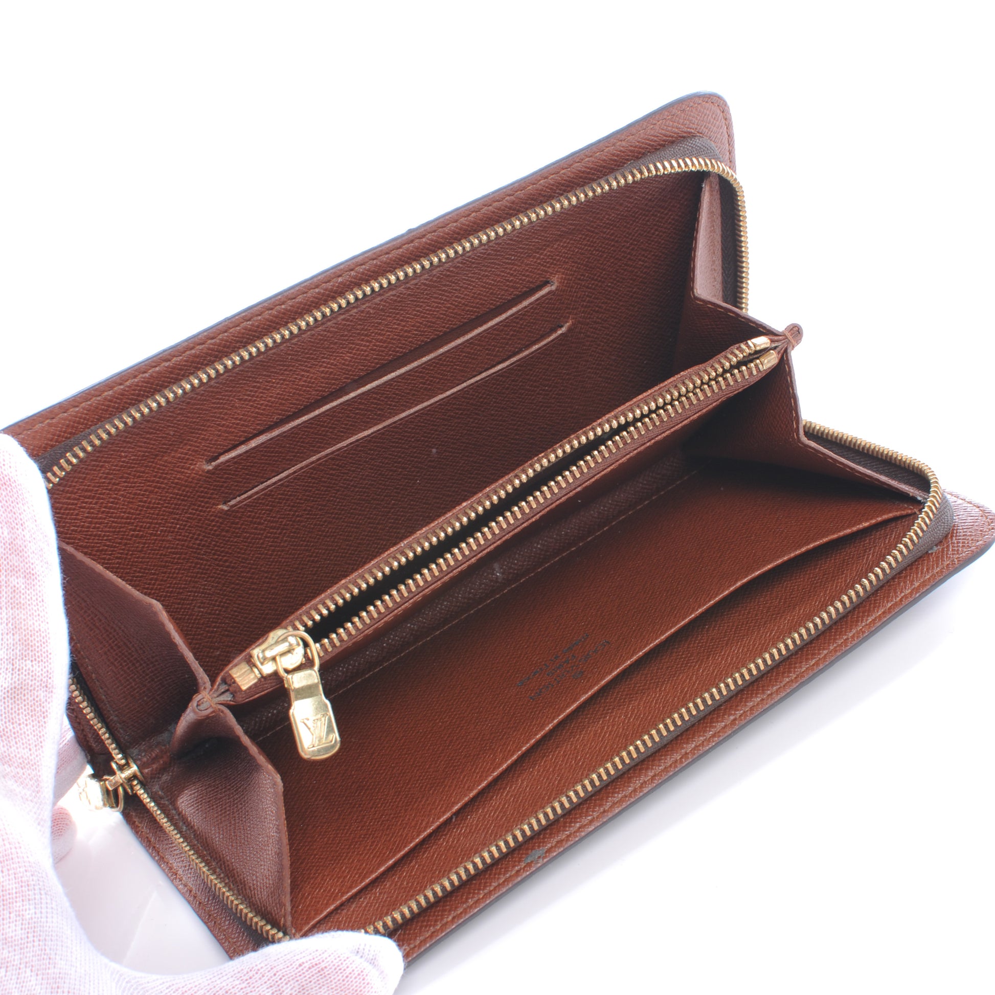 Louis Vuitton Monogram Porte-Monnaie Zippy Wallet 7 of 7