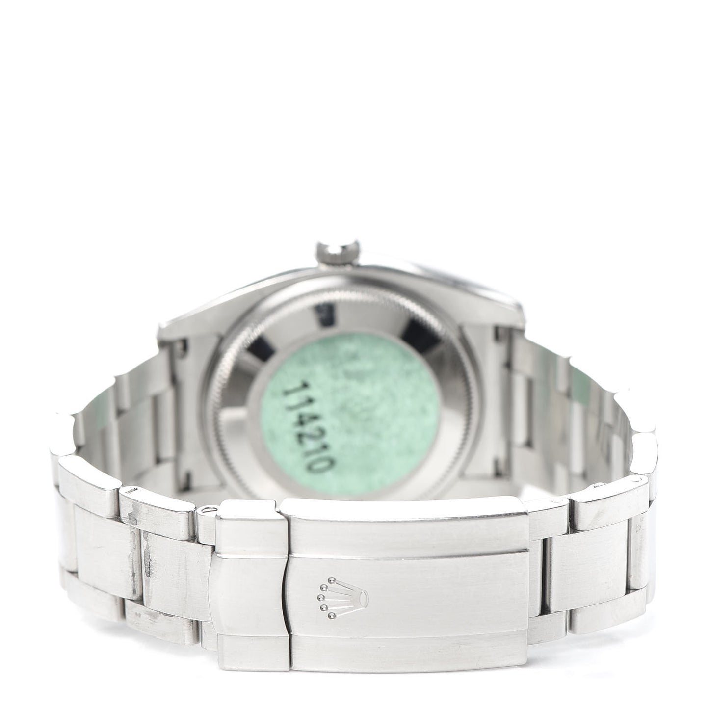 Stainless Steel 34mm Oyster Perpetual Air-King Watch Silver 114200