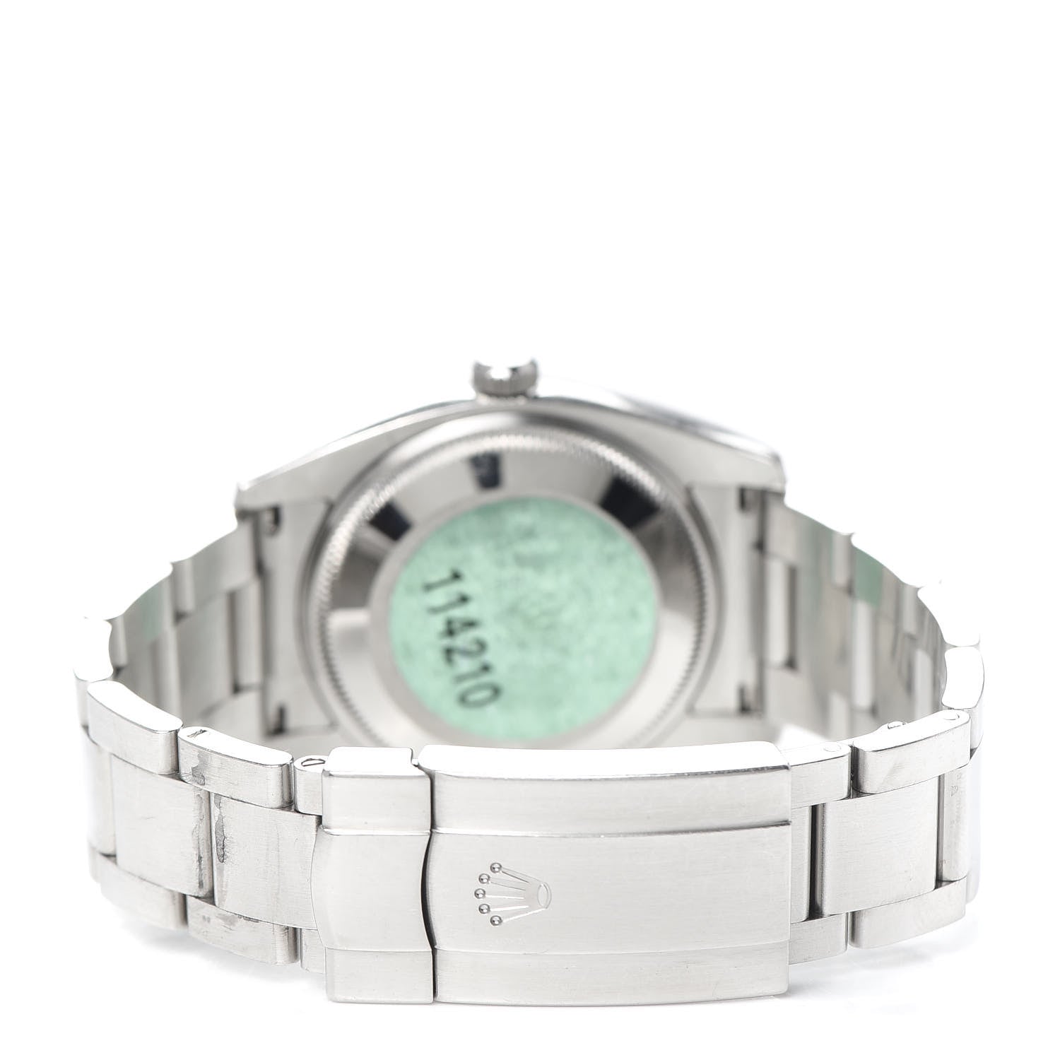 Rolex Stainless Steel 34mm Oyster Perpetual Air-King Watch Silver 114200 3 of 5