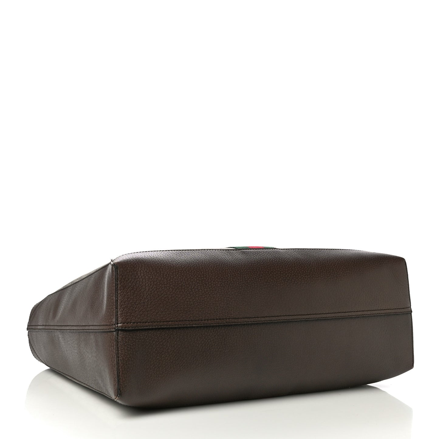 GG Supreme Monogram Web Ophidia Tote Brown