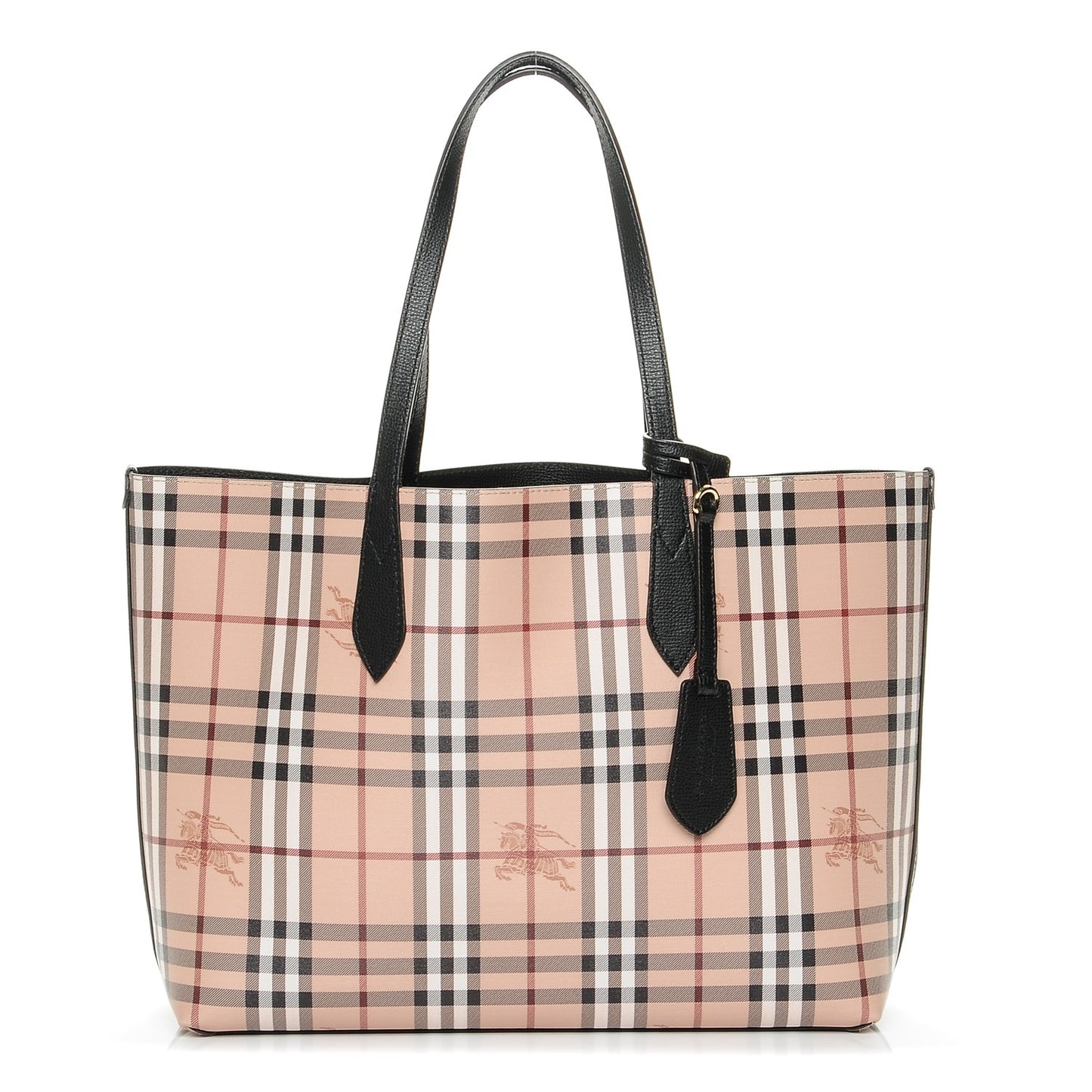 Haymarket Check Medium Reversible Tote Black
