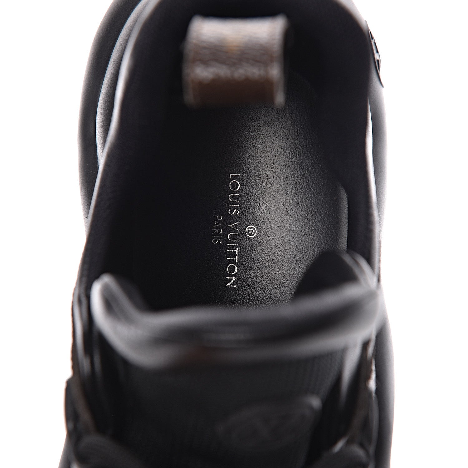 Louis Vuitton Calfskin Patent Monogram LV Archlight Sneakers 38 Black 8 of 9