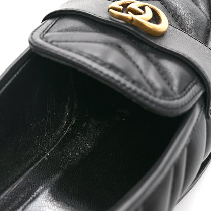 Gucci Nappa Matelasse Double G Marmont Loafers 37 Black 19 of 19